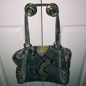 100% Authentic Prada BL555P Snakeskin Bag